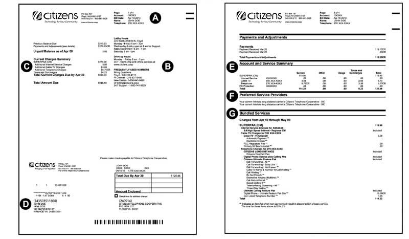 Citizens Electric Online Bill Pay