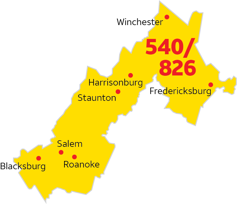 All Customers with a Virginia 540 Area Code Must Dial Area Code +