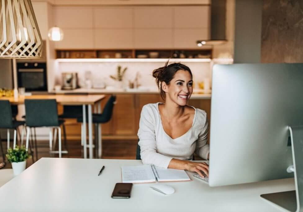 Womanworkingfromhome